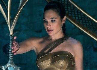 ‘Mulher-Maravilha’ lidera os heróis em banner de ‘Liga da Justiça’
