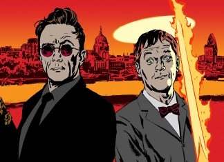 Veja o visual de Jon Hamm em ‘Belas Maldições’ de Neil Gaiman