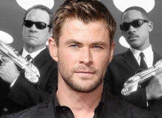 Veja Chris Hemsworth nas gravações do spin-off de ‘Homens de Preto’