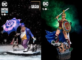 Iron Studios divulga novos colecionáveis desenvolvidos por Ivan Reis