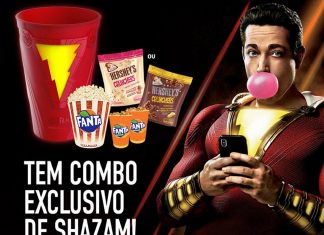 Cinemark oferece combo temático com copo exclusivo para “Shazam!”