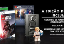 Edição deluxe de LEGO Star Wars: A Saga Skywalker chega ao Brasil com minifigura de Luke Skywalker LEGO Star Wars: A Saga Skywalker