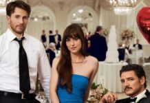 Confira trailer do filme “Materialits” com Dakota Johnson, Chris Evans e Pedro Pascal