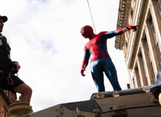 Tom Holland compartilha imagens de “Homem-Aranha: Um Novo Dia”